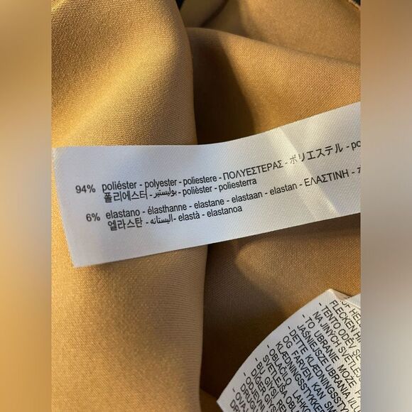 ZARA Leopard Skort Waist Tie Animal Print Shorts M - Picture 10 of 11